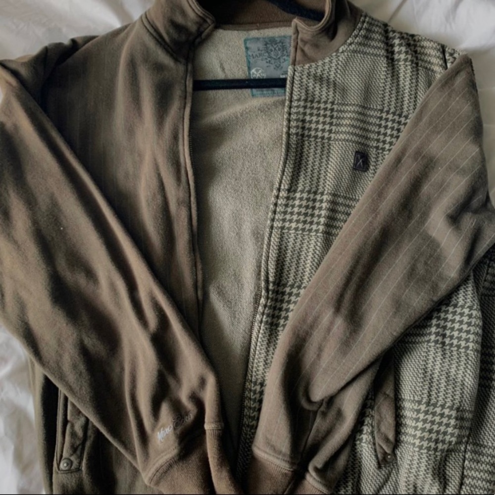 marc ecko cut and sew division zip up